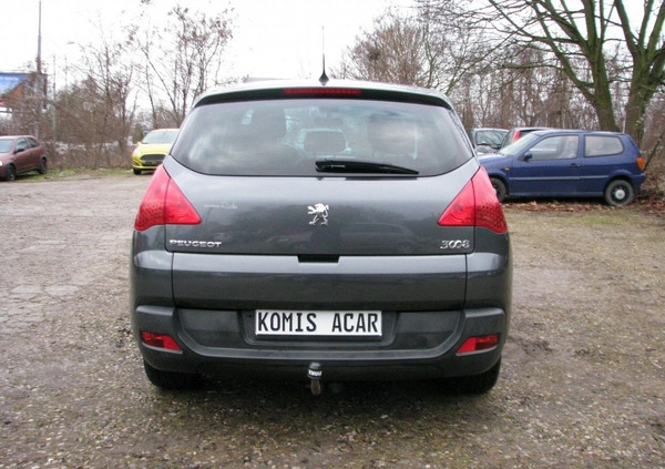 Peugeot 3008 cena 18900 przebieg: 142239, rok produkcji 2009 z Stawiski małe 631